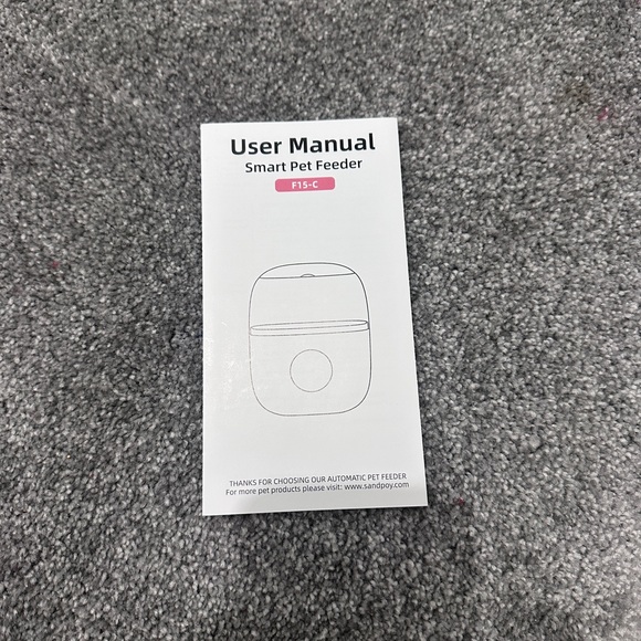 Hanging Automatic Rabbit Feeder - White - Picture 15 of 16